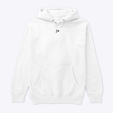 M White T-Shirt Front