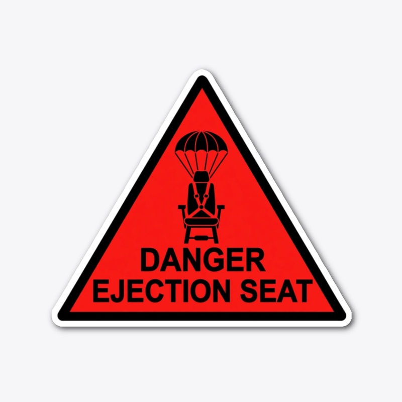 Ejection Seat Sticker