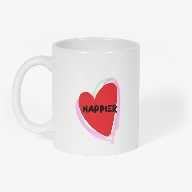 Spread Happiness Tee: Wear Your Heart 
