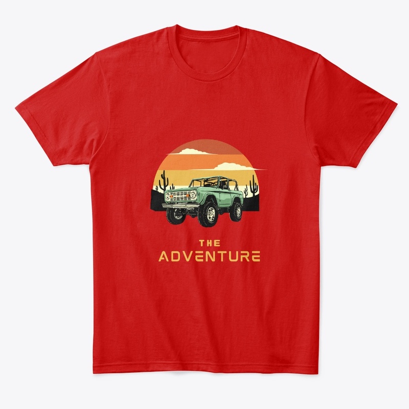 The  Adventure vintage classic t shirt