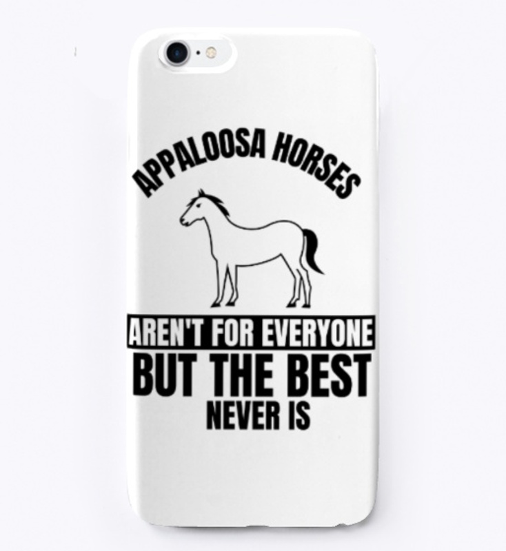 Appaloosa horses aren't for everyone but