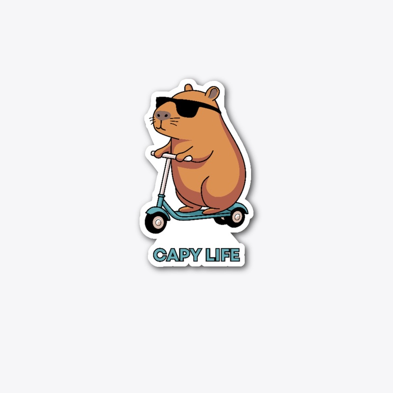 Capy Life Tee Shirt