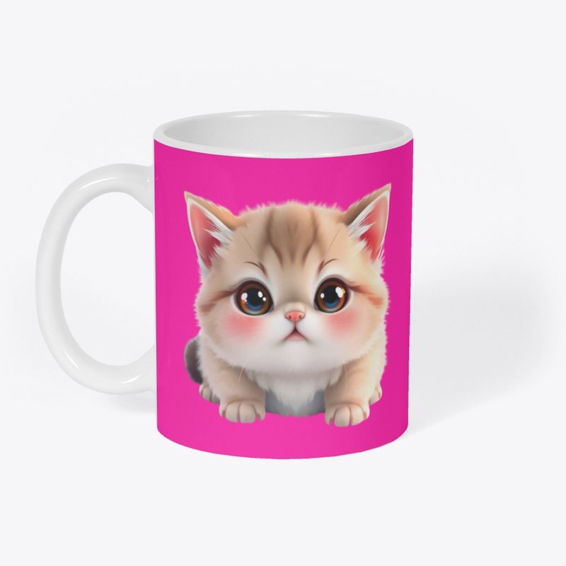 Cute Kitten Mug – Adorable Companion