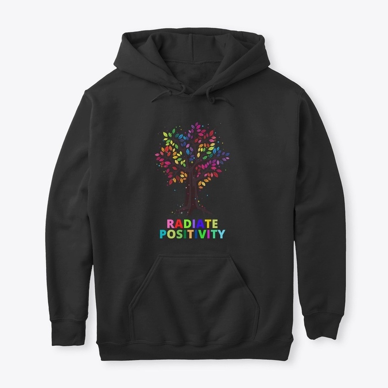 Radiate positivity - yoga shirt