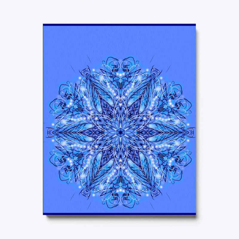 Mandala "Gentle Blue"