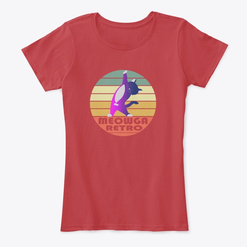 Yoga retro meowga