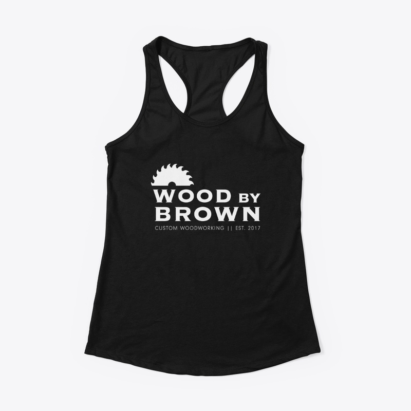 Wood By Brown White Logo Collection