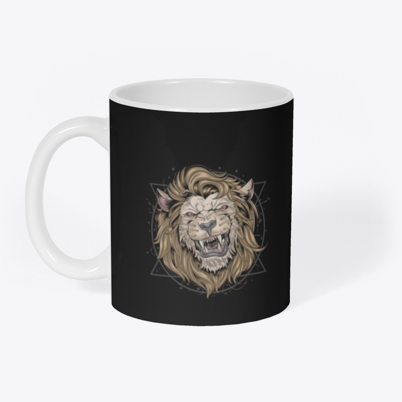 Angry Face Lion