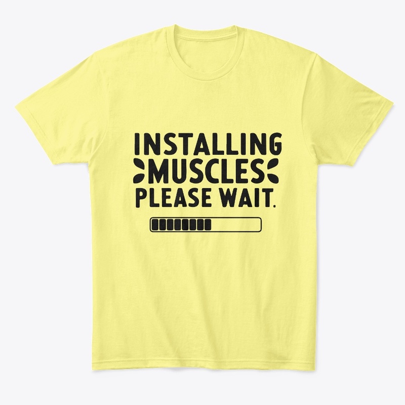 Installing Muscles Comfort Tee