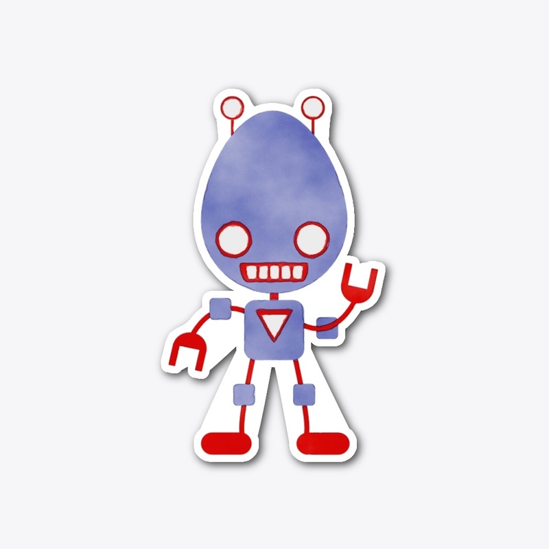Robot cartoon design