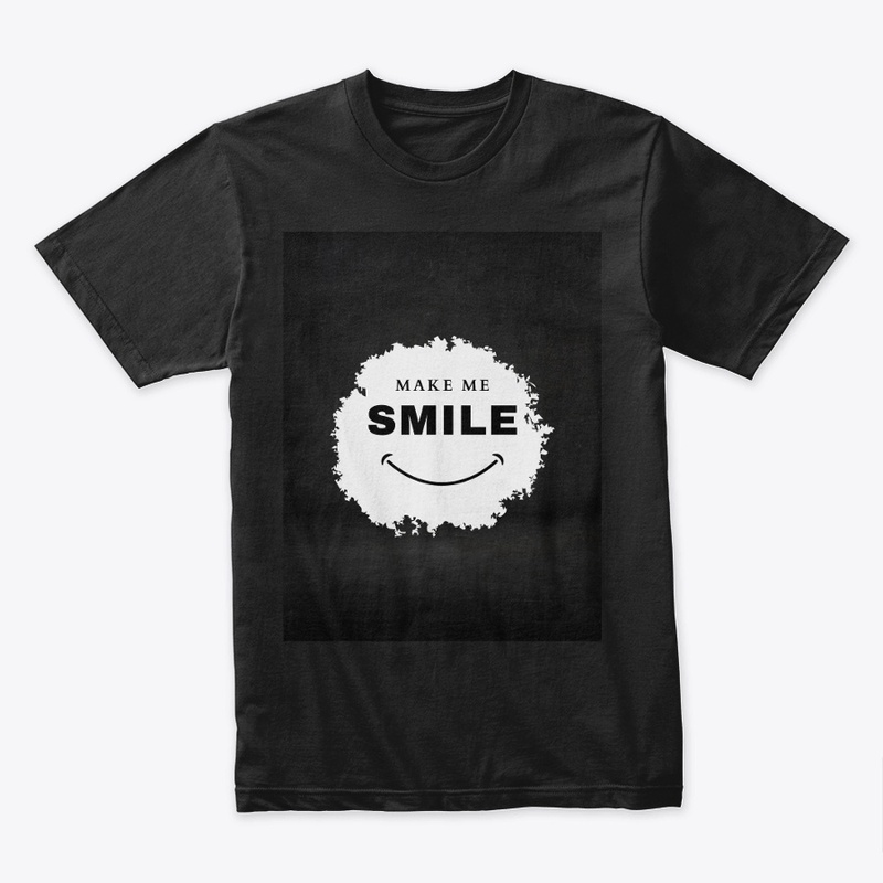"Make me smile logo" tshirt