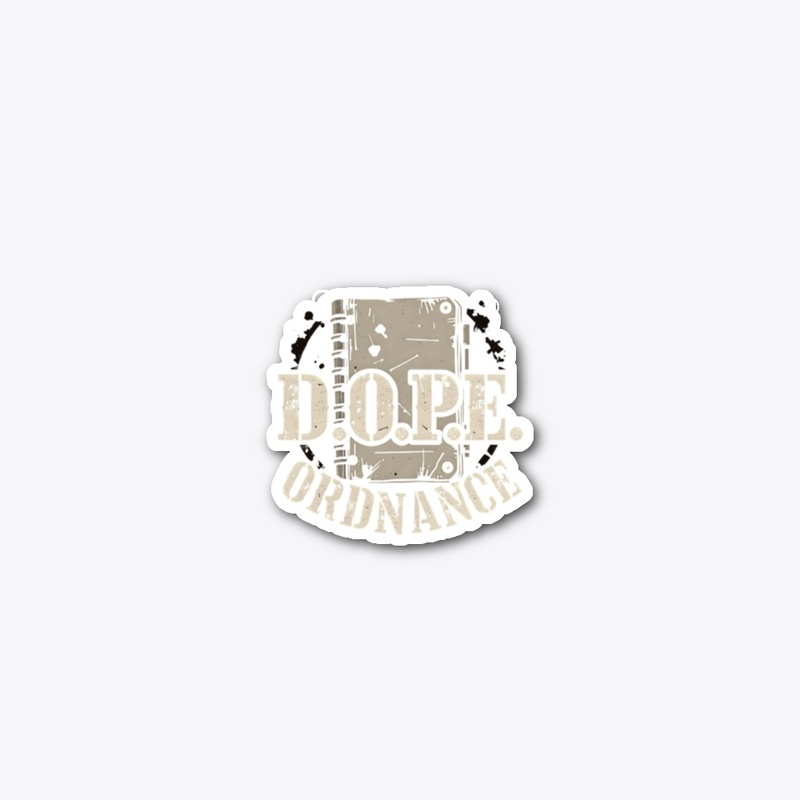 D.O.P.E. Ordnance Notebook