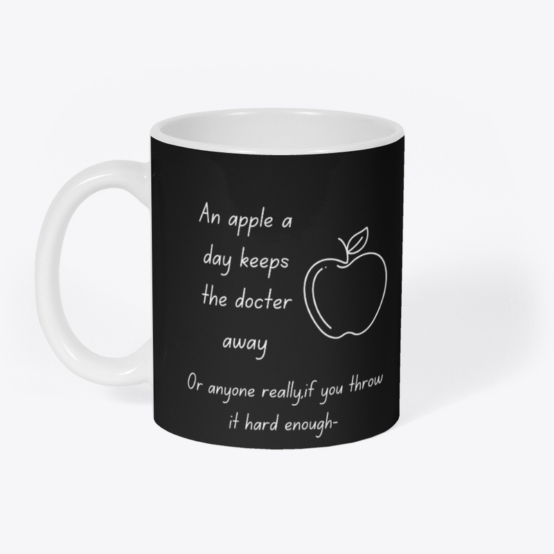 An apple a day can keep anyone away!