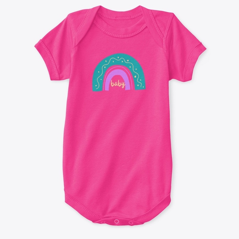 Rainbow Baby Teal