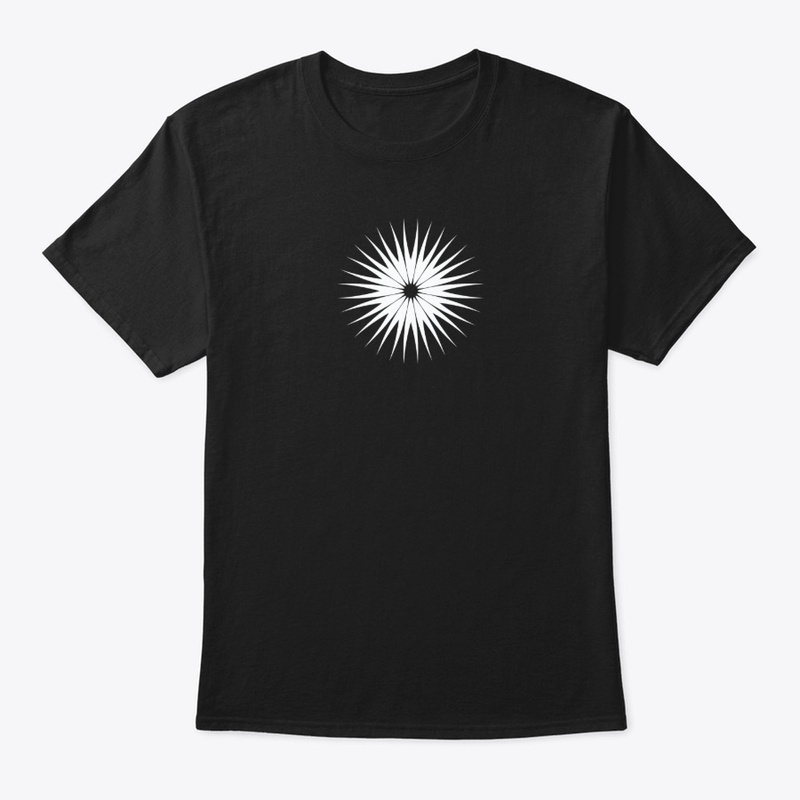 Spikey Sunburst Design 2 (White)