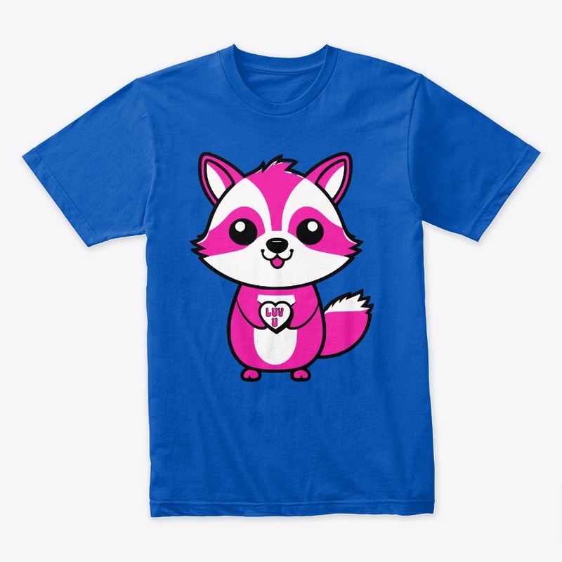 Cute Valentine Raccoon