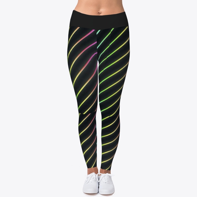 Rainbow Striped Leggings