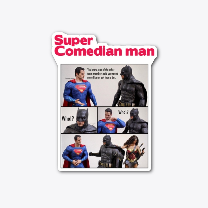super comedian man