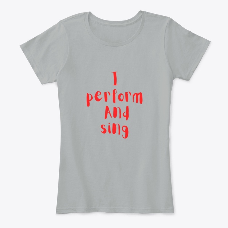 I perform and sing unisex Youth T-shirt