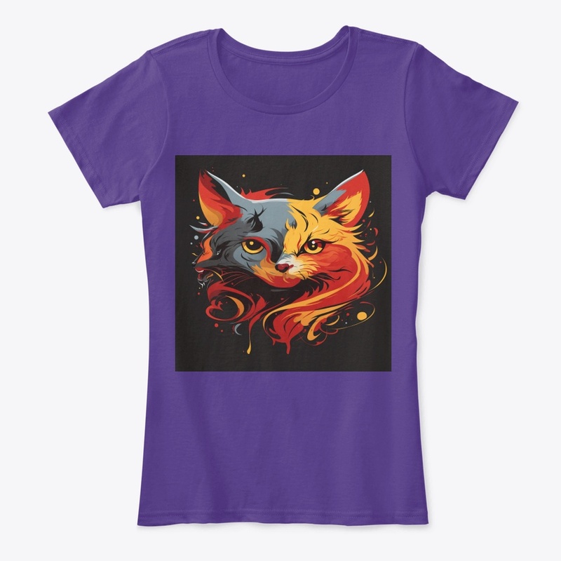 Whimsical Cat: Embrace Minimalist Magic!