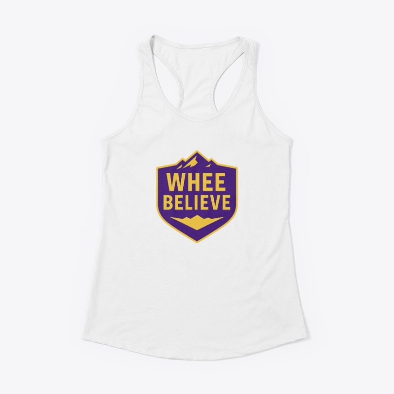 Whee Believe Racerback Tank