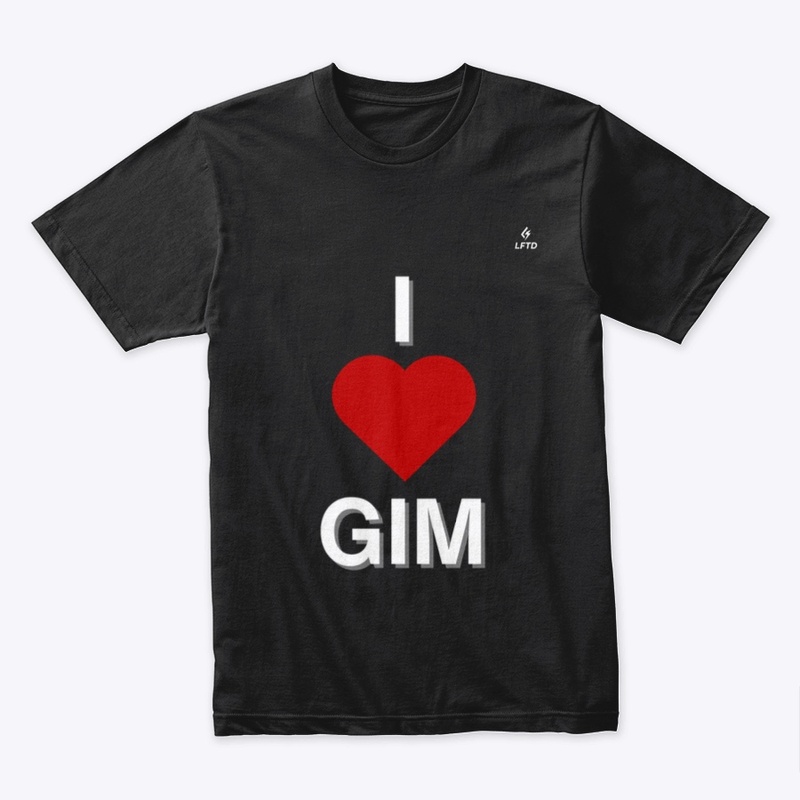 I ❤️ JIM™ | Funny Gym Tee