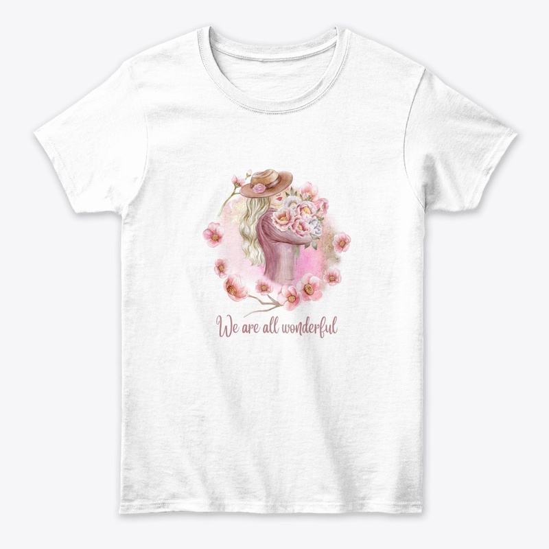 We Are All Wonderful" Graphic T-Shirt