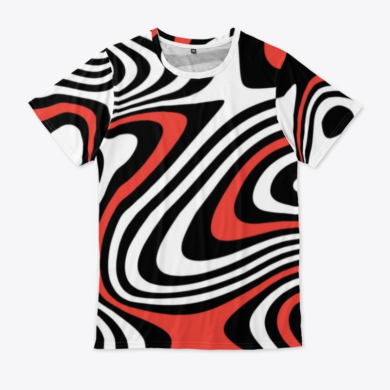 Red-Black-White Design
