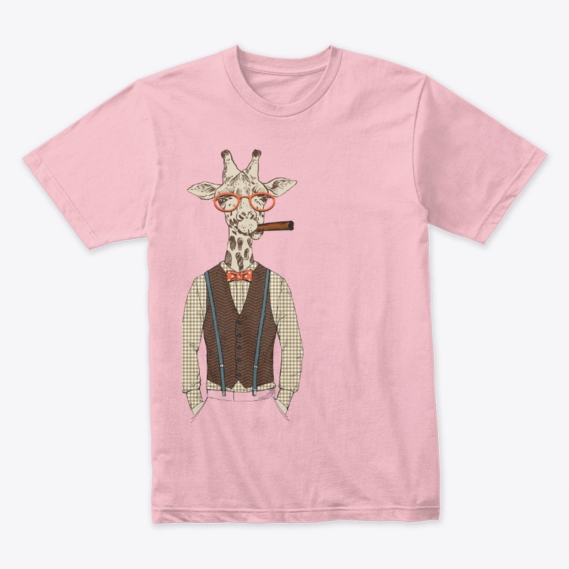 gentlemen giraffe tee