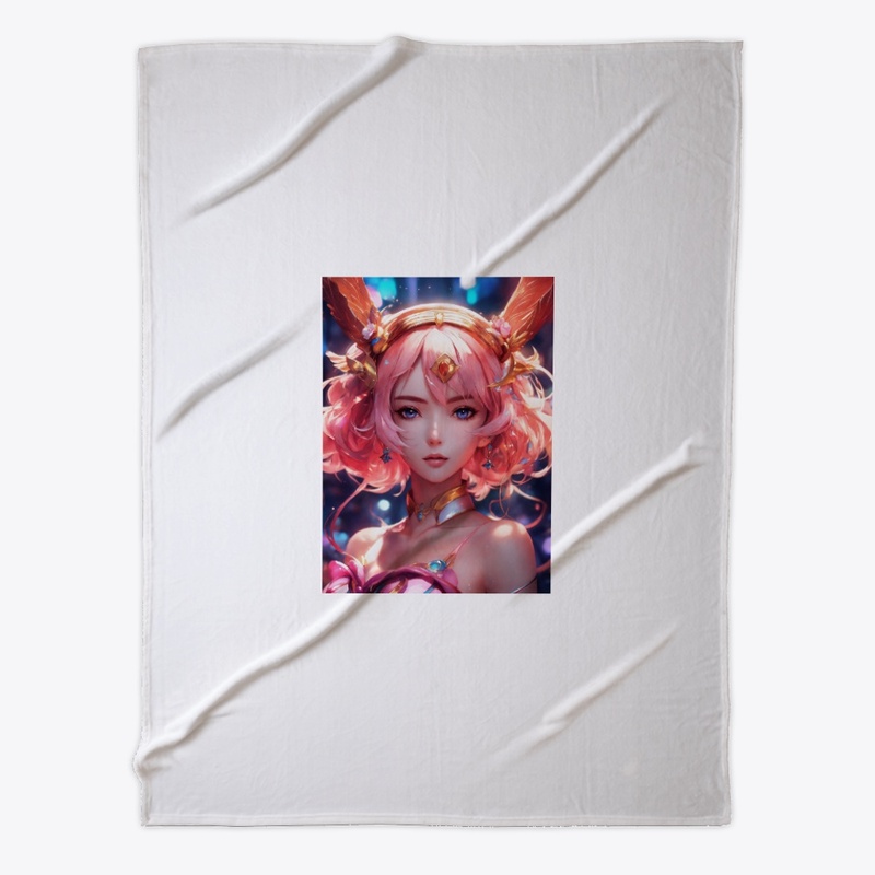 tilt shift art of abstract style anime