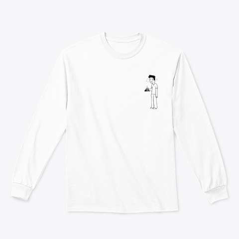 Poison Cliff White T-Shirt Front