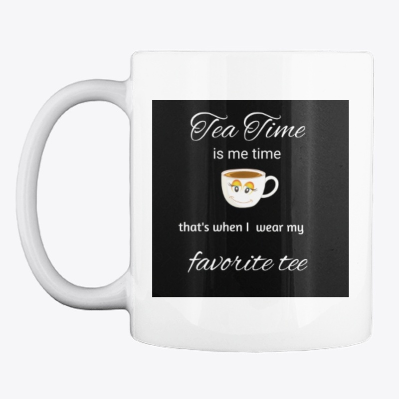 women Tote bag, tea time design tote bag