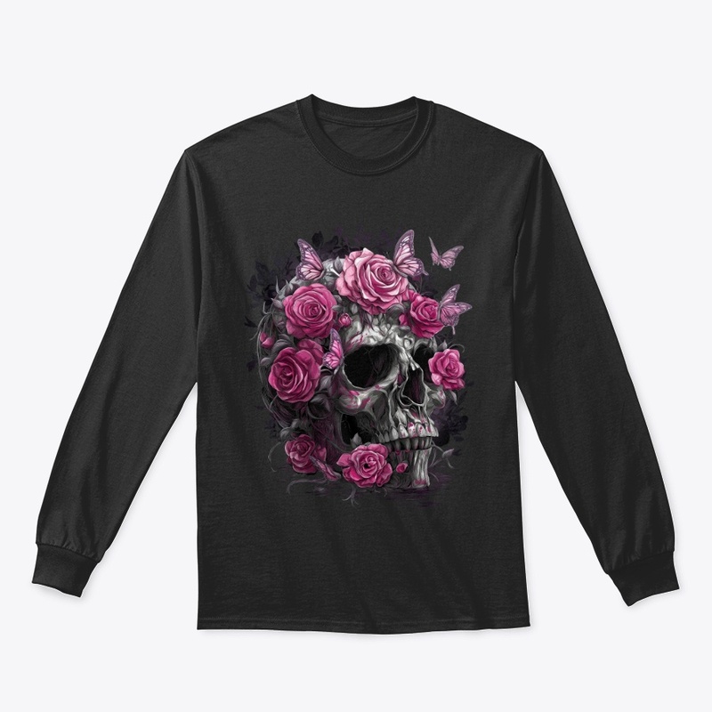Romantic Gothic Skull