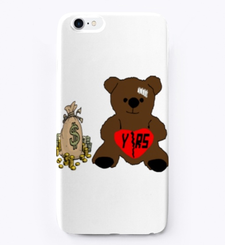 White YRS Bear Face Mask