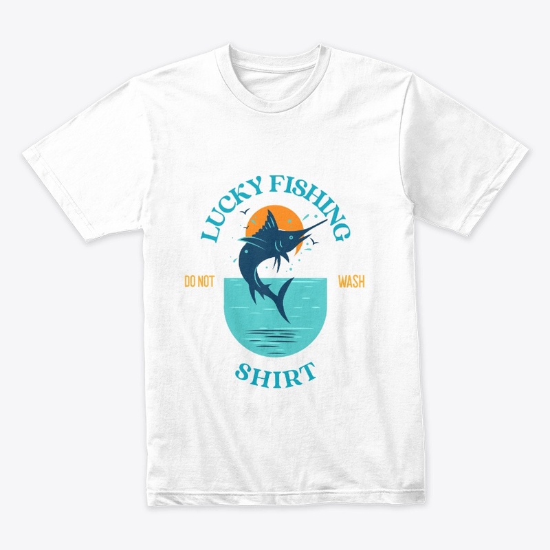 Vintage Lucky Fishing Shirt Funny 
