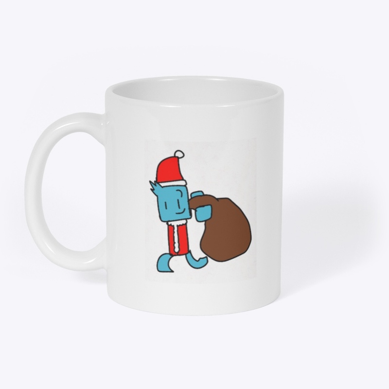 Chill chip Christmas mug