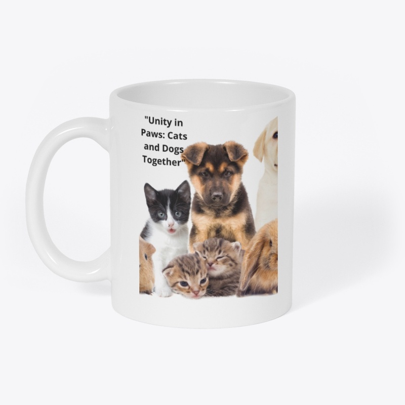 "Dogs and Cats Living in Harmony"