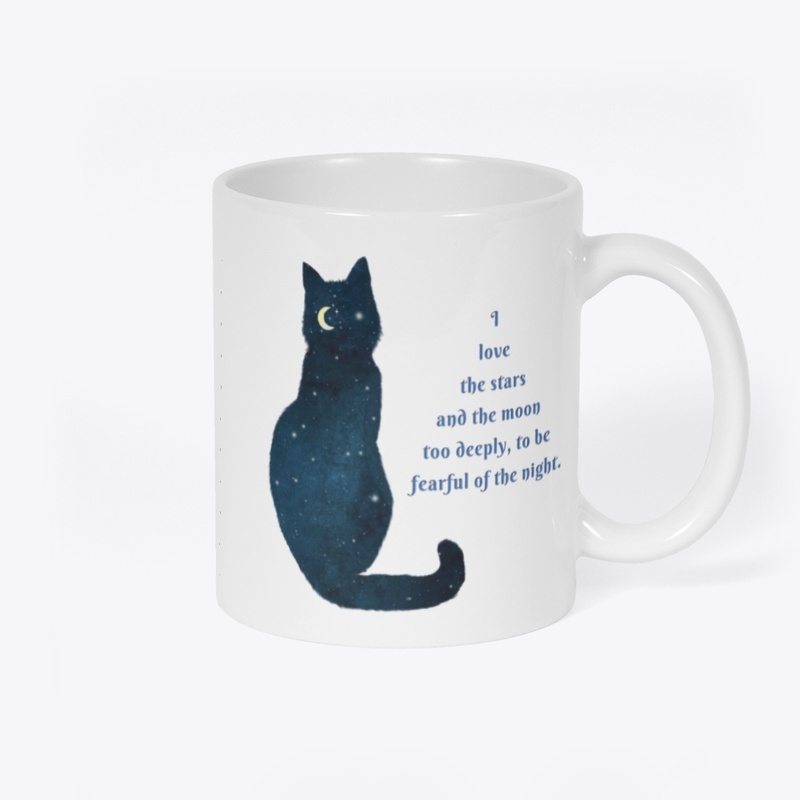 Moon Cat Loves The Stars Quote