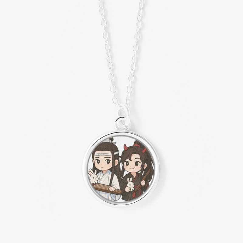 Wei Wuxian & Lan Wangji Chibi Duo Art