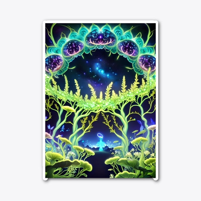 Enchanted Galactic Glow In The Dark
