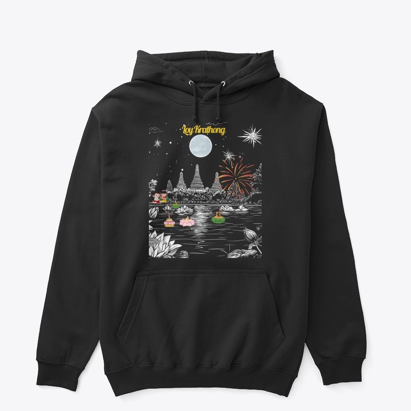 Loy krathong,T-shirt, Thai land