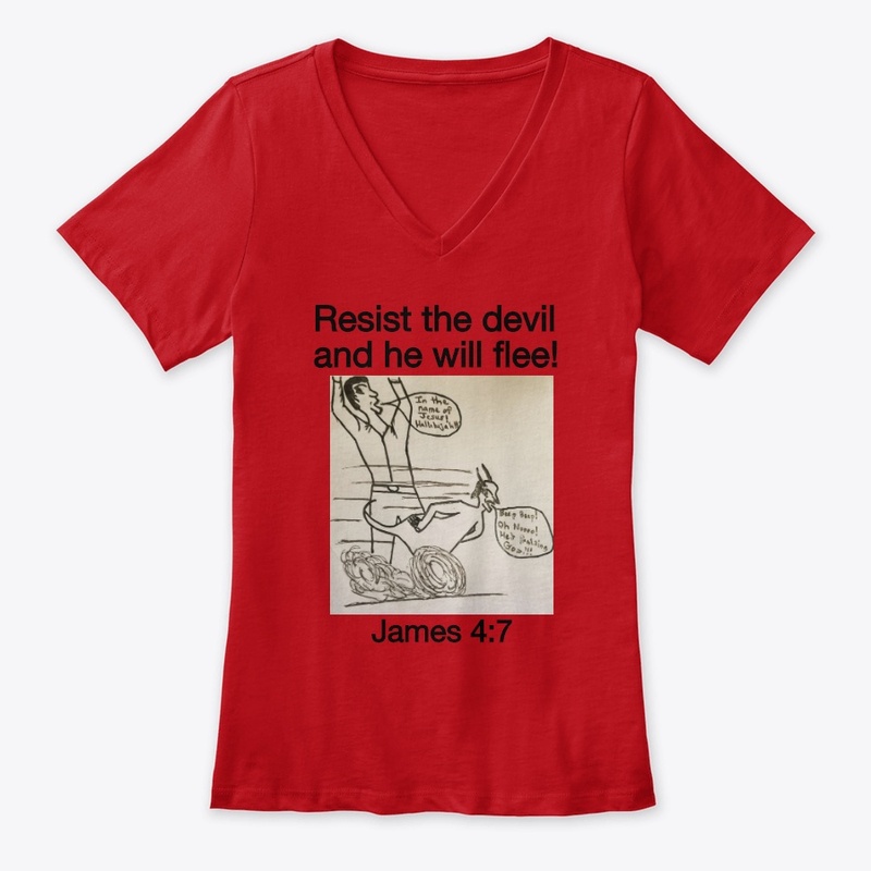 Resist the devil and he will flee!