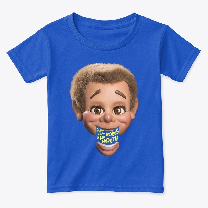Don't Put Words In My Mouth Puppet Sam