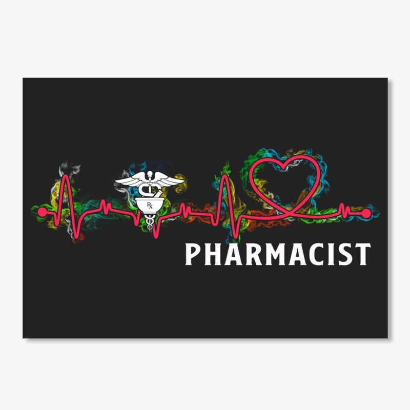 Awesome Pharmacist Flame Heartbeat