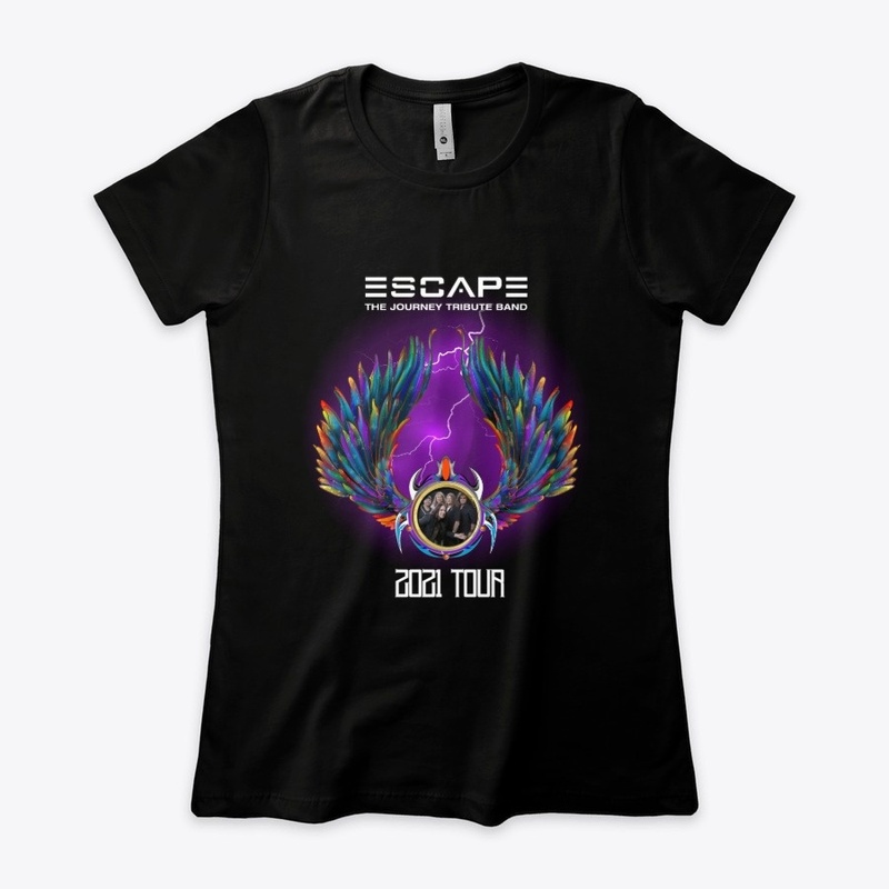 Black Escape Journey Tribute Logo 