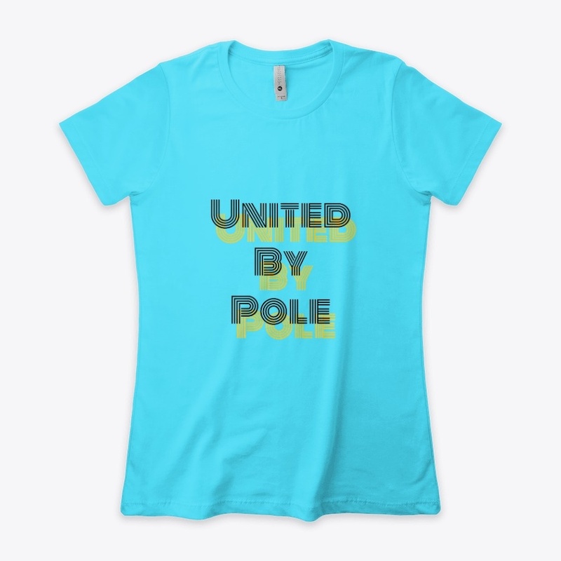 United By Pole Shadow Text