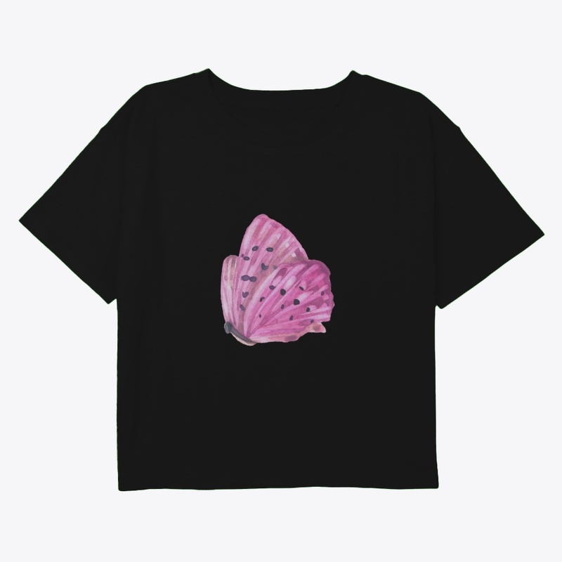 pink butterfly