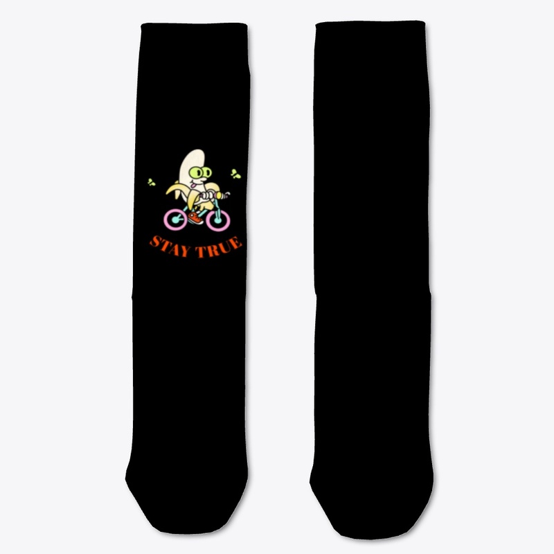 Stay True Like Bicycle Rider