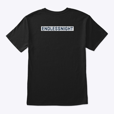 Endless Night [Limited Pyramid Edition] Black T-Shirt Back