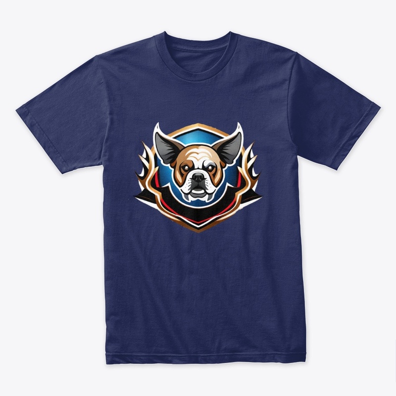Bulldog tshirt and hoodie